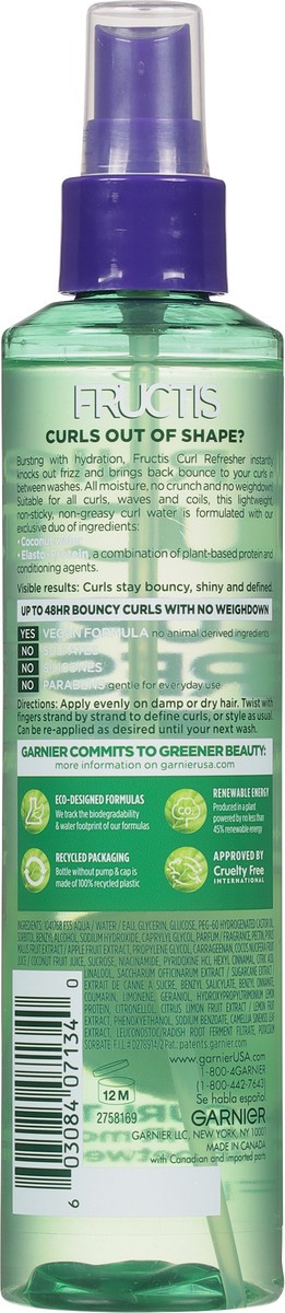 slide 8 of 9, Garnier Sulfate-Free Curl Refresher 8.5 fl oz, 8.5 fl oz