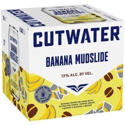 Cutwater Spirits Spirits Banana Mudslide, 4 Pack 12 fl oz Cans