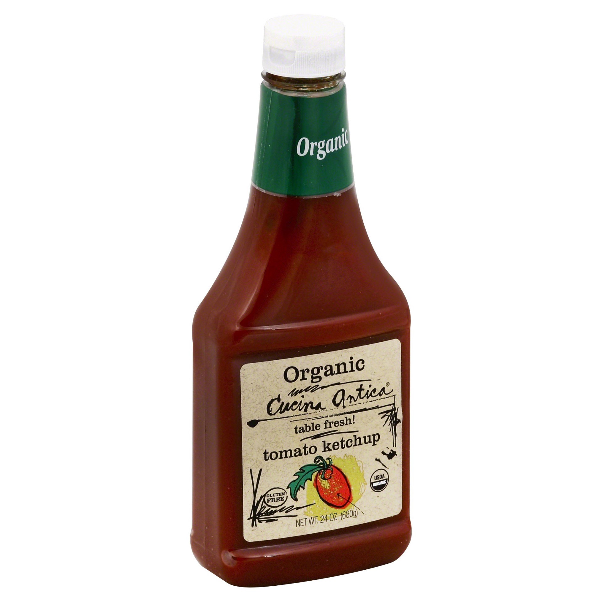 slide 1 of 2, Cucina Antica Ketchup 24 oz, 24 oz