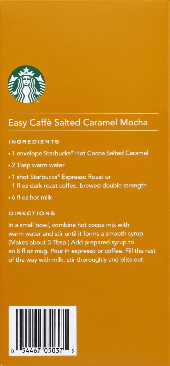 slide 3 of 5, Starbucks Salted Caramel Hot Cocoa Mix, 8 oz