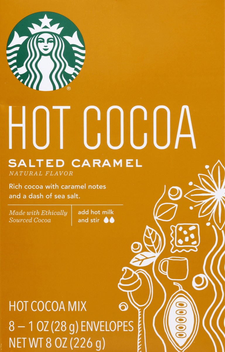 slide 4 of 5, Starbucks Salted Caramel Hot Cocoa Mix, 8 oz