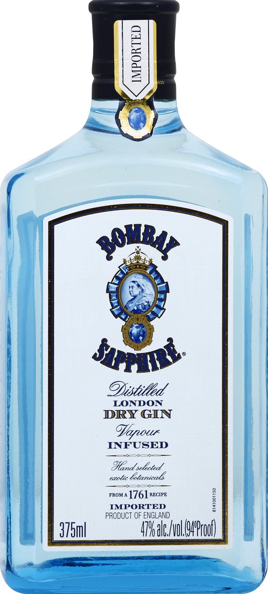 slide 1 of 5, Bombay Gin 375 ml, 375 ml