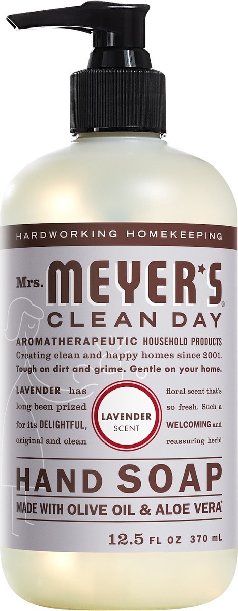 slide 3 of 3, Mrs. Meyer's Clean Day Lavender Scent Hand Soap 12.5 oz, 12.5 oz