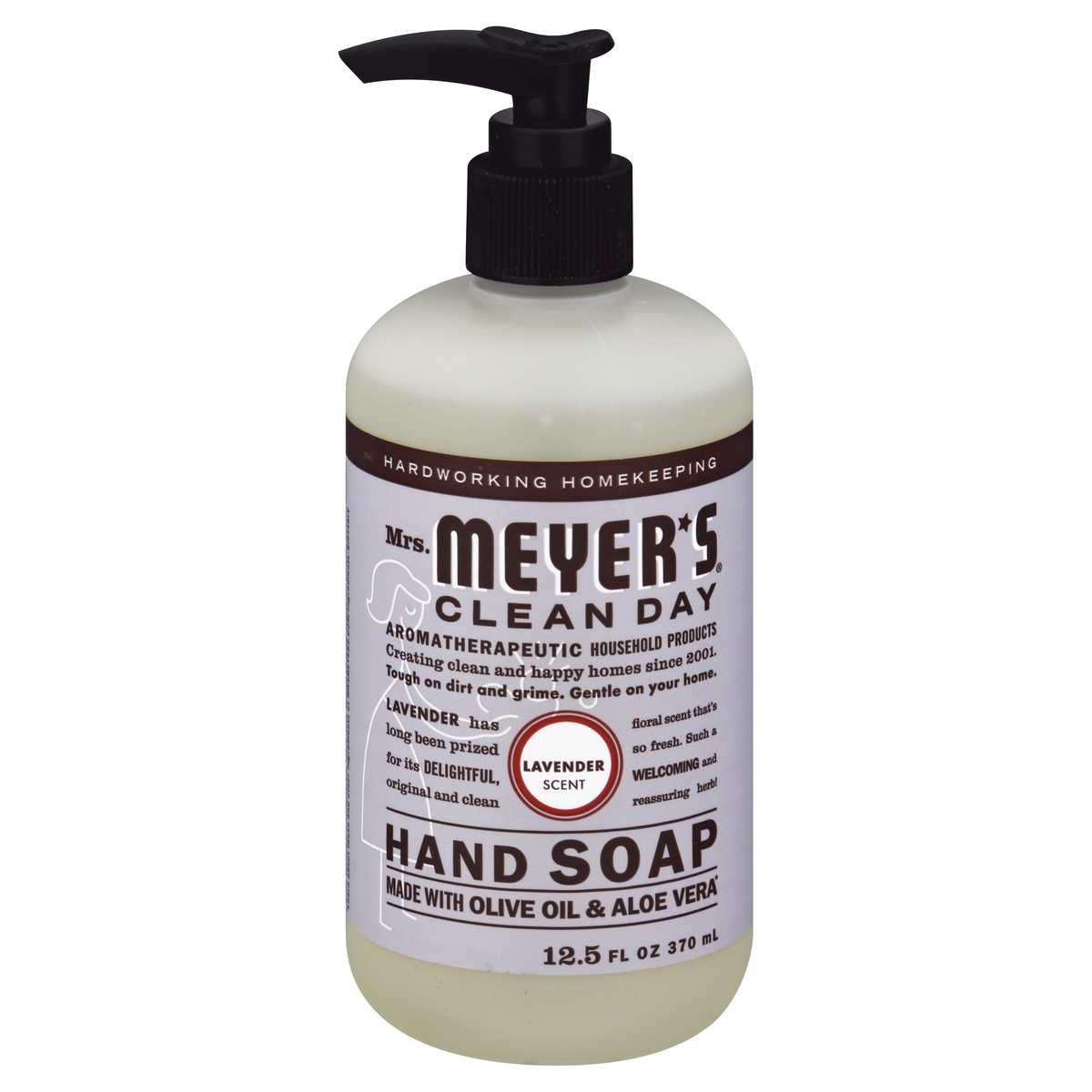 slide 1 of 3, Mrs. Meyer's Clean Day Lavender Liquid Hand Soap - 12.5 fl oz, 