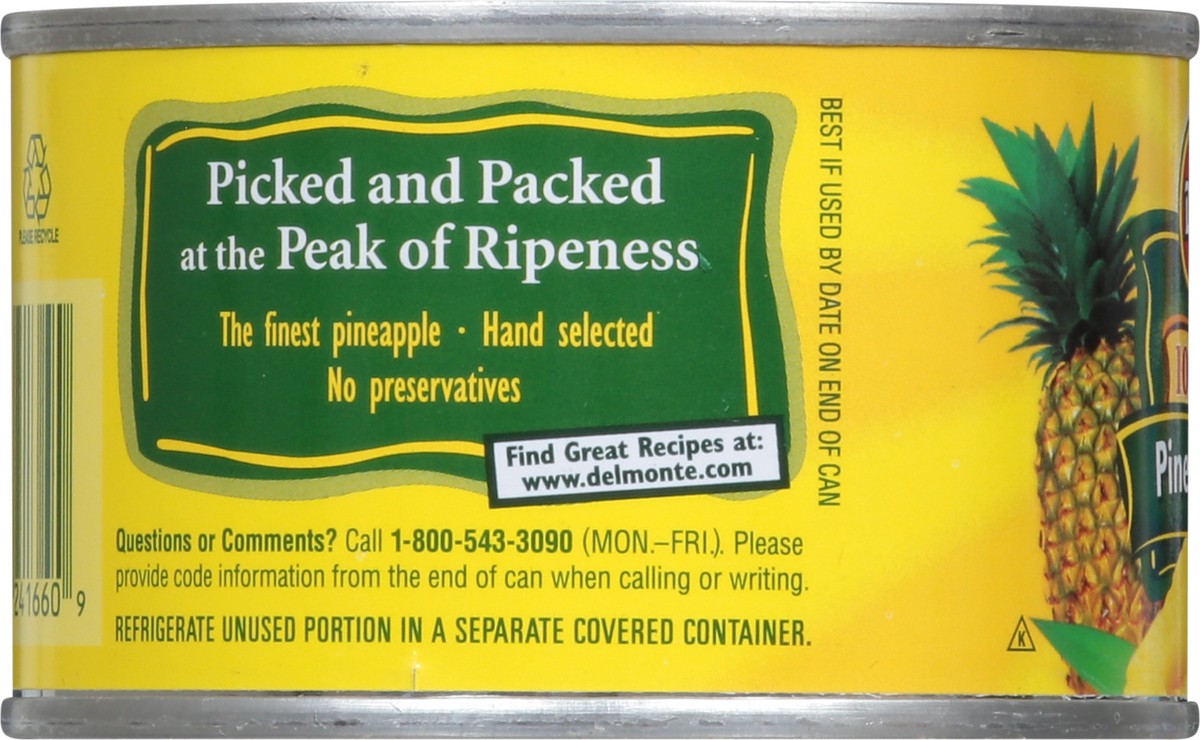 slide 8 of 9, Del Monte Pineapple Slices 100% Juice 8 oz, 8 oz