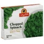 slide 1 of 1, ShopRite Chopped Spinach, 10 oz