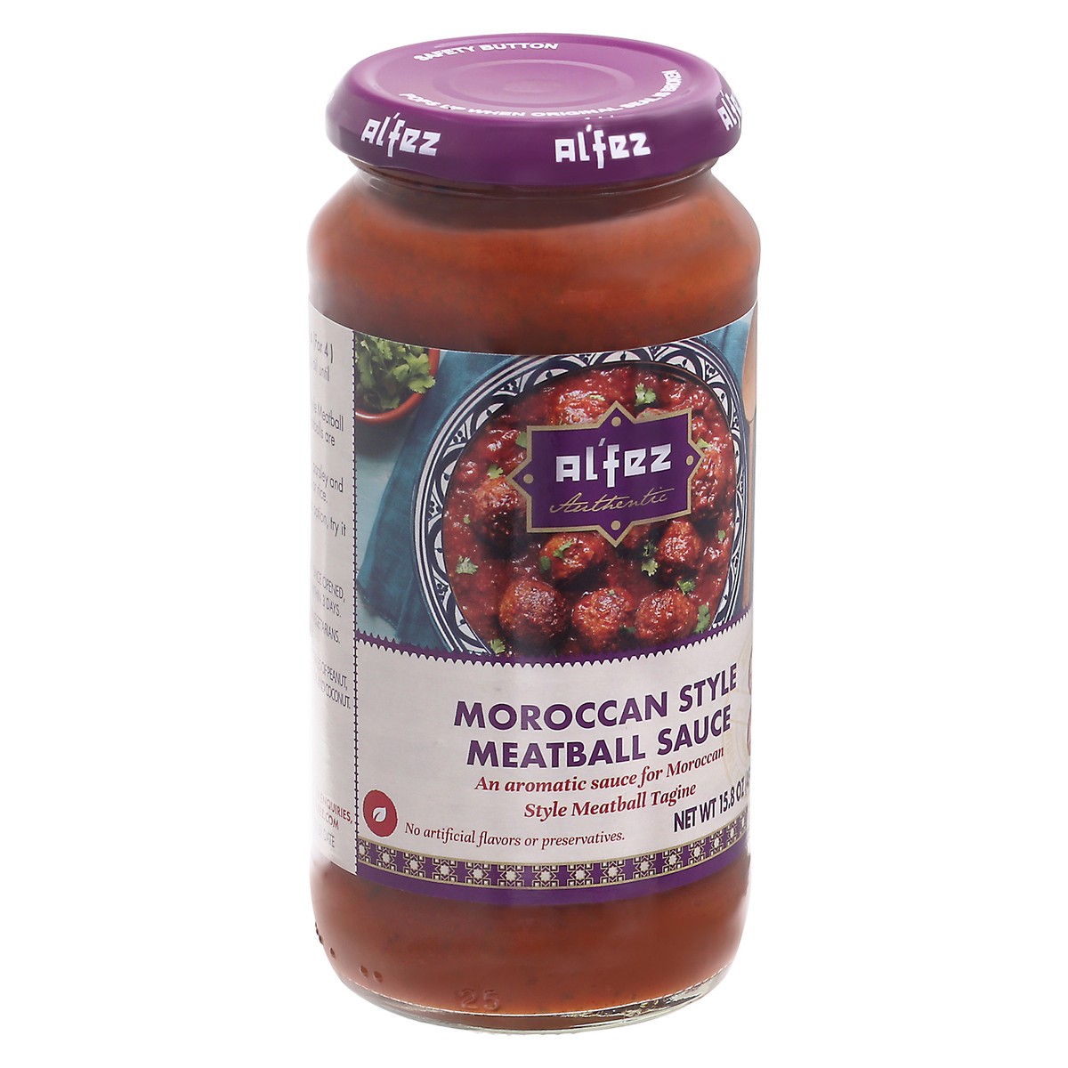 slide 13 of 13, Al'Fez Moroccan Style Meatball Sauce 15.8 oz, 15.8 oz