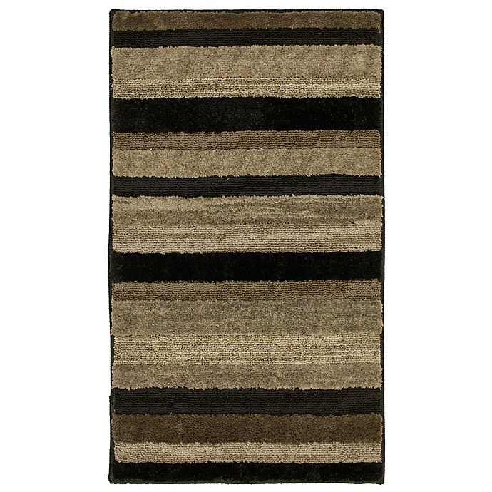 slide 1 of 3, Mohawk Home Farmhouse Mirage Washable Accent Rug - Black Walnut, 2 ft 5 in x 3 ft 8 in