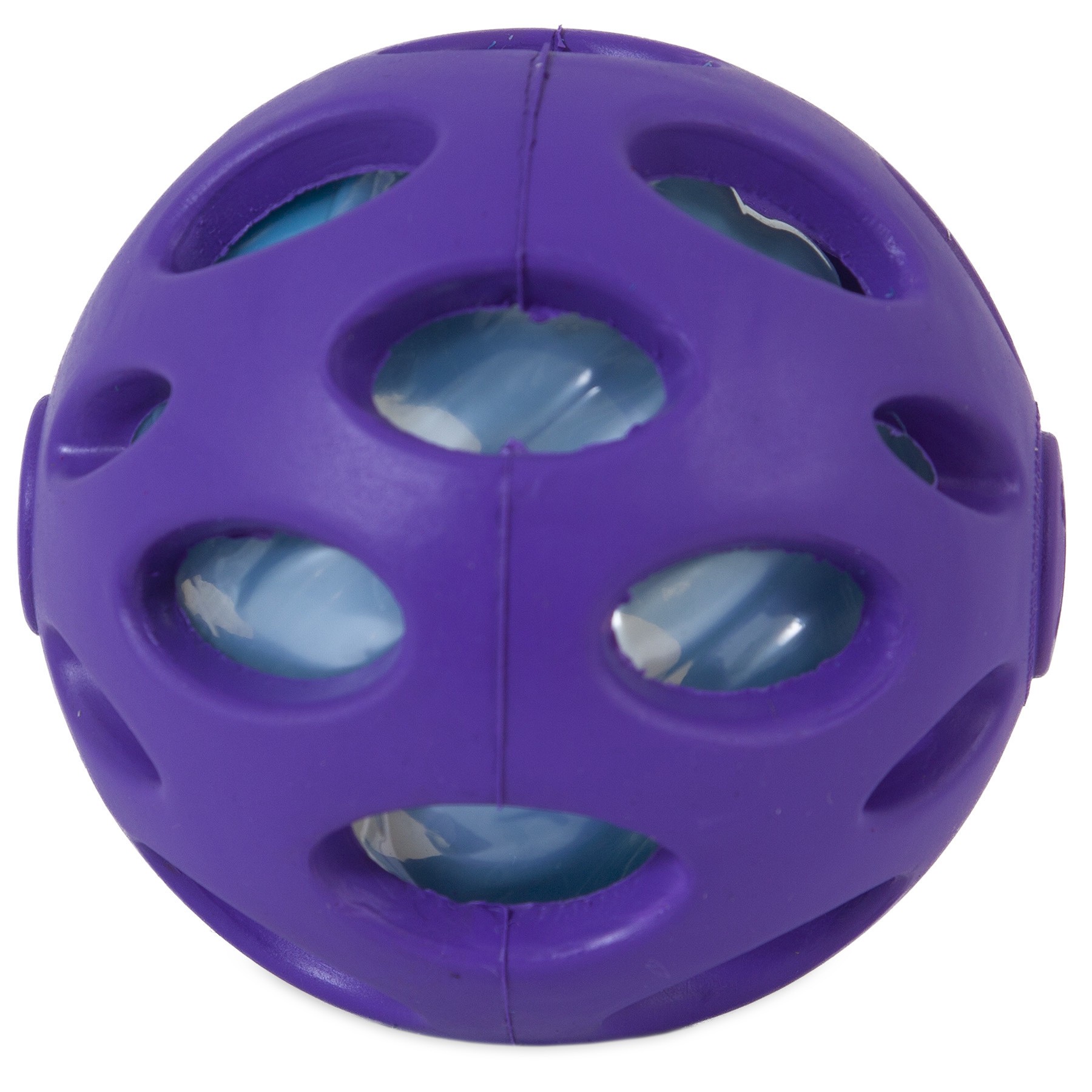 slide 2 of 10, JW Crackle Heads Crackle Ball Dog Toy, 1 ct