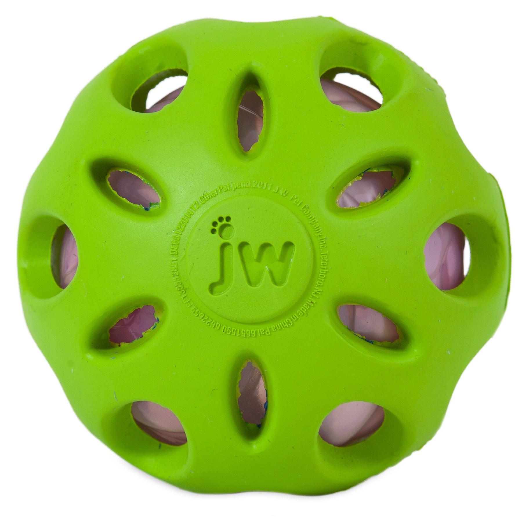 slide 8 of 10, JW Crackle Heads Crackle Ball Dog Toy, 1 ct