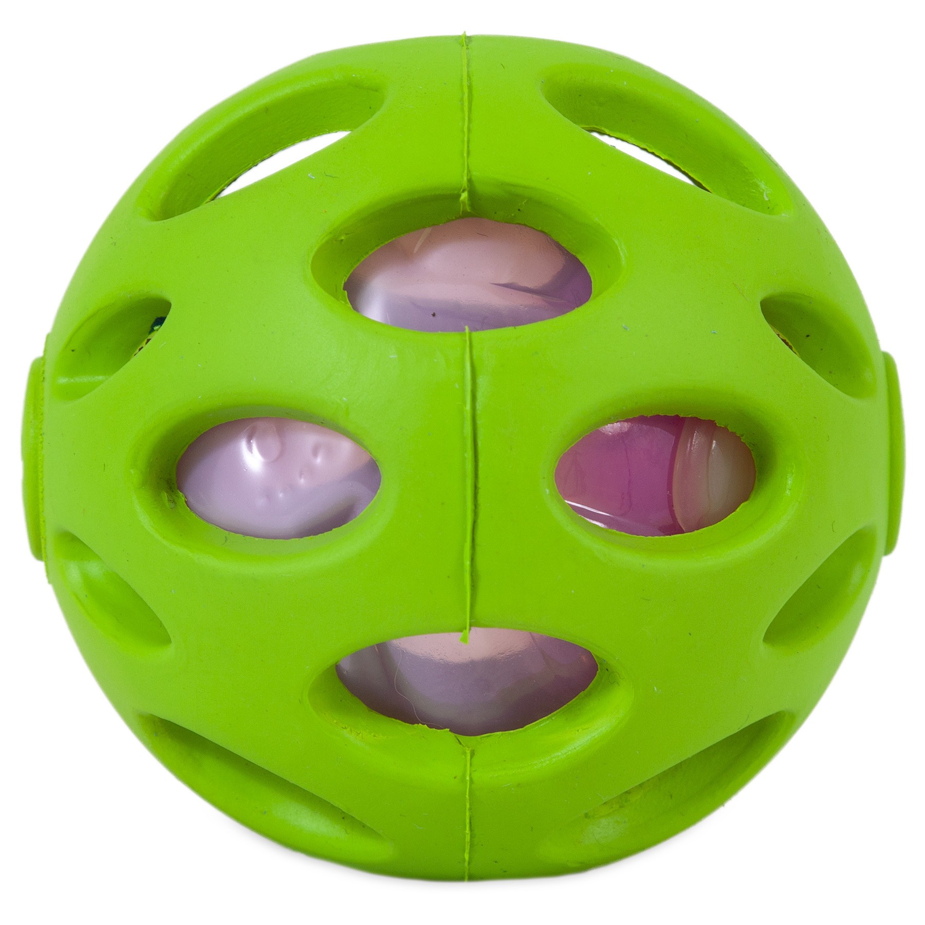 slide 5 of 10, JW Crackle Heads Crackle Ball Dog Toy, 1 ct