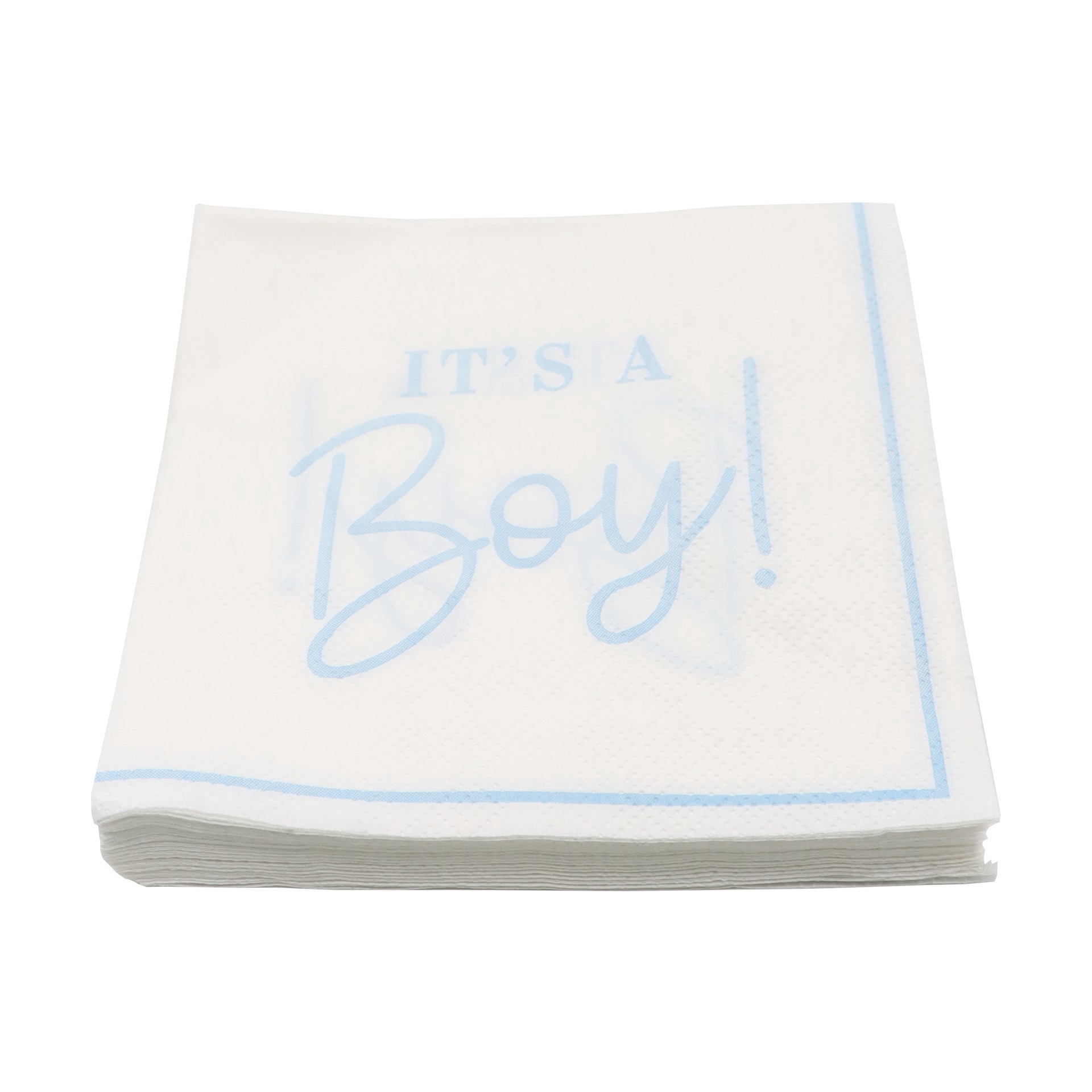 slide 2 of 3, It's A Boy Beverage Napkins, 20ct. By Celebrate It, 20 ct