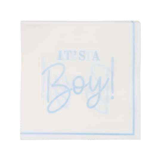slide 1 of 3, It's A Boy Beverage Napkins, 20ct. By Celebrate It, 20 ct