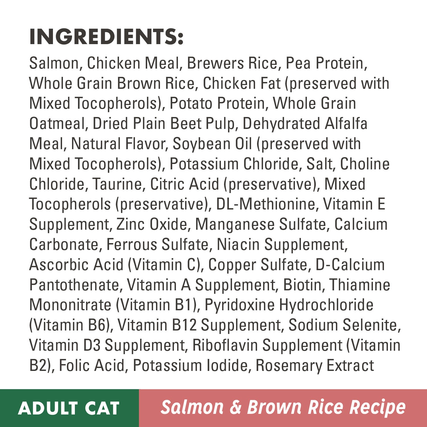 slide 3 of 6, Nutro Wholesome Essentials Adult Dry Cat Food, Salmon & Brown Rice Recipe, 14 lbs., 14 lb