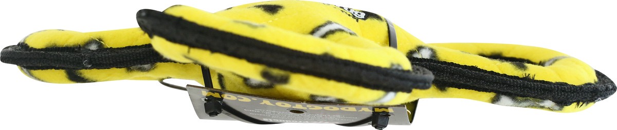 slide 5 of 9, Tuffy Dog Toy 3 Way Tug Yellow - Ea, 1 ct