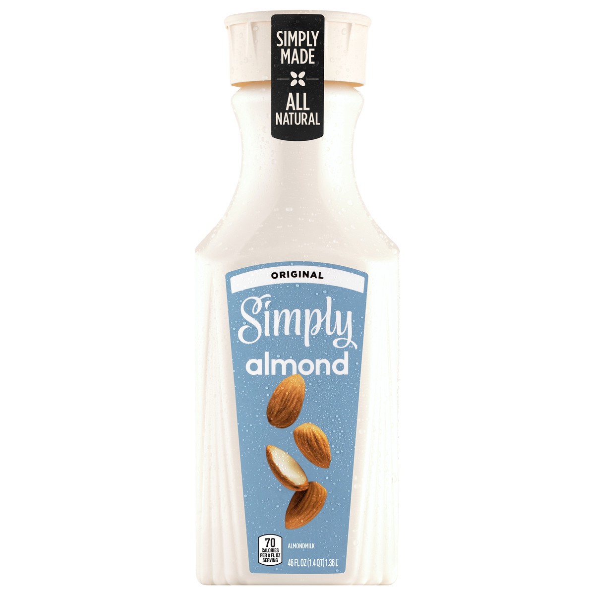 slide 1 of 5, Simply Almond Original Bottle, 46 fl oz, 46 fl oz