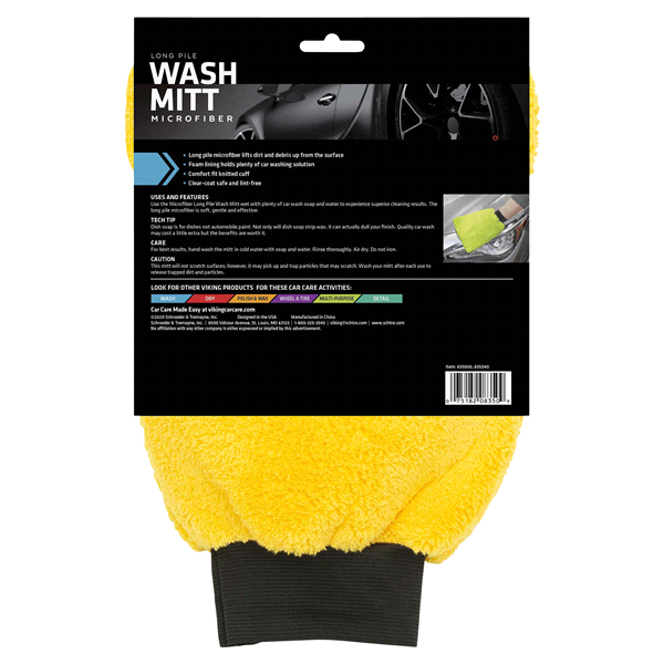 slide 3 of 5, Viking Prestige Ultra Soft Wash Mitt, 1 ct