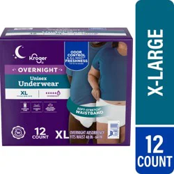 Kroger Overnight Underwear For Women & Men Xl