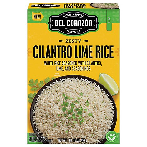 slide 1 of 1, Del Corazon Zesty Cilantro Lime Rice - 16 Oz, 16 oz