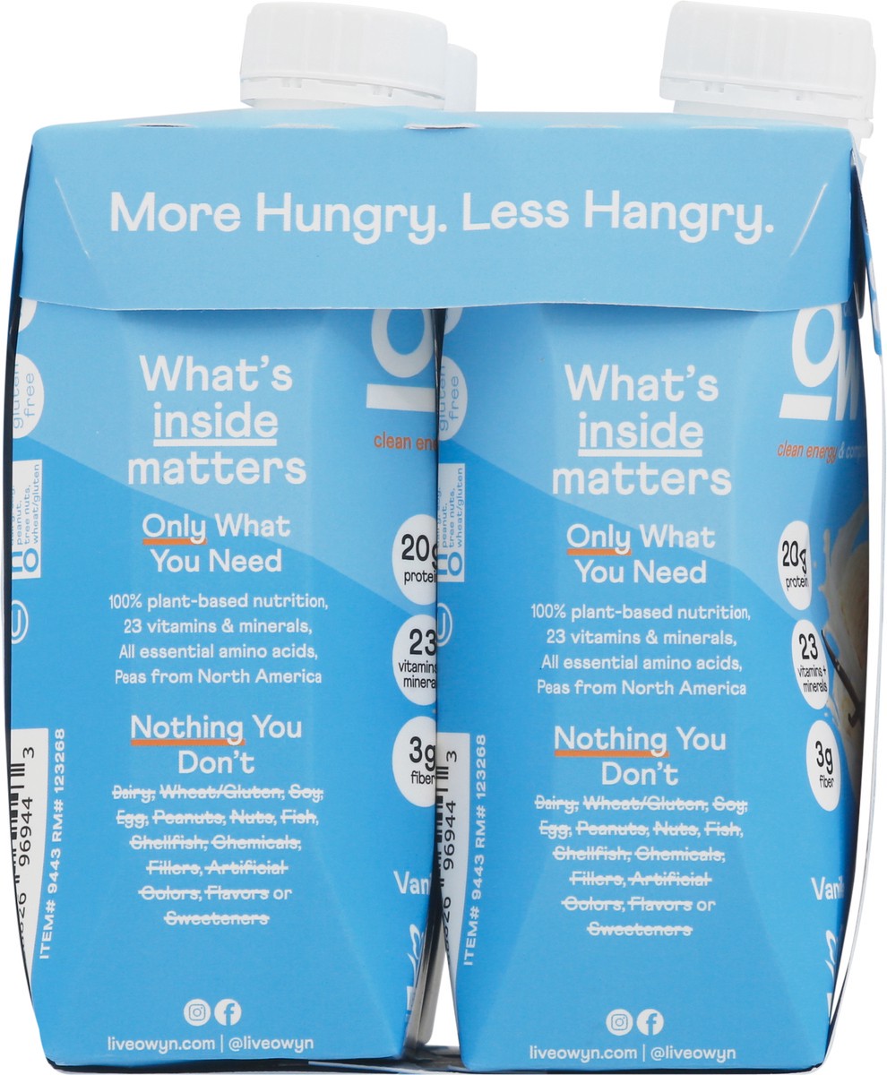 slide 6 of 9, OWYN Complete Vanilla Nutrition Shake 4 - 11.15 fl oz Shakes, 4 ct