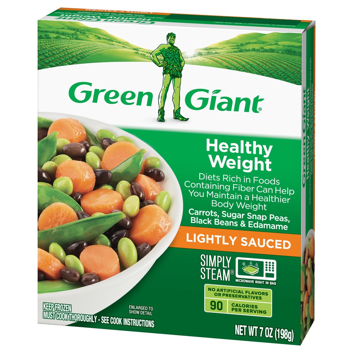 slide 2 of 9, Green Giant Lightly Sauced Healthy Weight, Frozen Vegetables, 7 oz, 7 oz