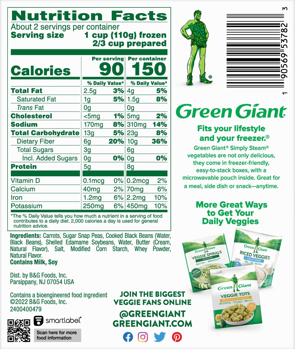 slide 6 of 9, Green Giant Lightly Sauced Healthy Weight, Frozen Vegetables, 7 oz, 7 oz