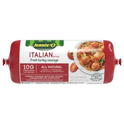 JENNIE-O Italian Style Ground Turkey Sausage - 1 lb. chub