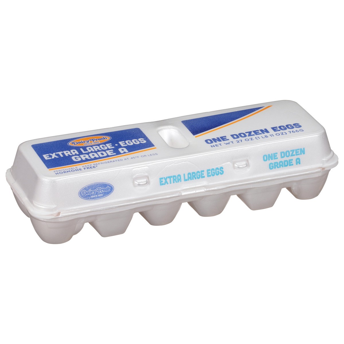 slide 1 of 1, Dairy Fresh Grade A Xtra Large Eggs, 1 doz