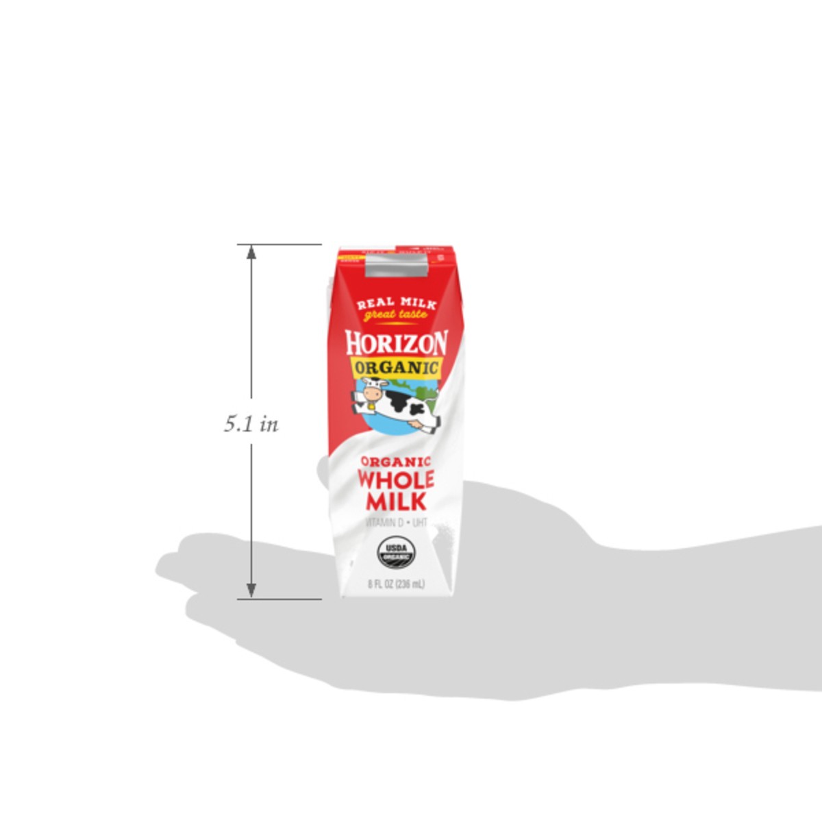 slide 2 of 15, Horizon Organic Shelf-Stable Whole Milk Box, 8 fl oz, 8 fl oz