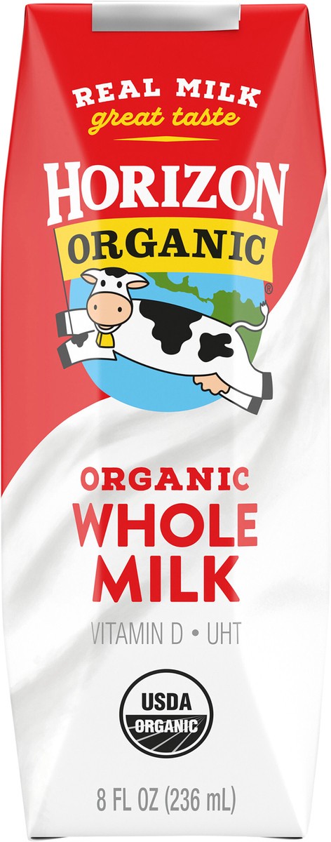 slide 9 of 15, Horizon Organic Shelf-Stable Whole Milk Box, 8 fl oz, 8 fl oz