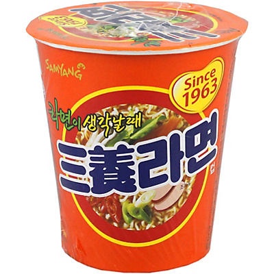 slide 1 of 1, Samyang Original Cup A Noodle, 2.3 oz