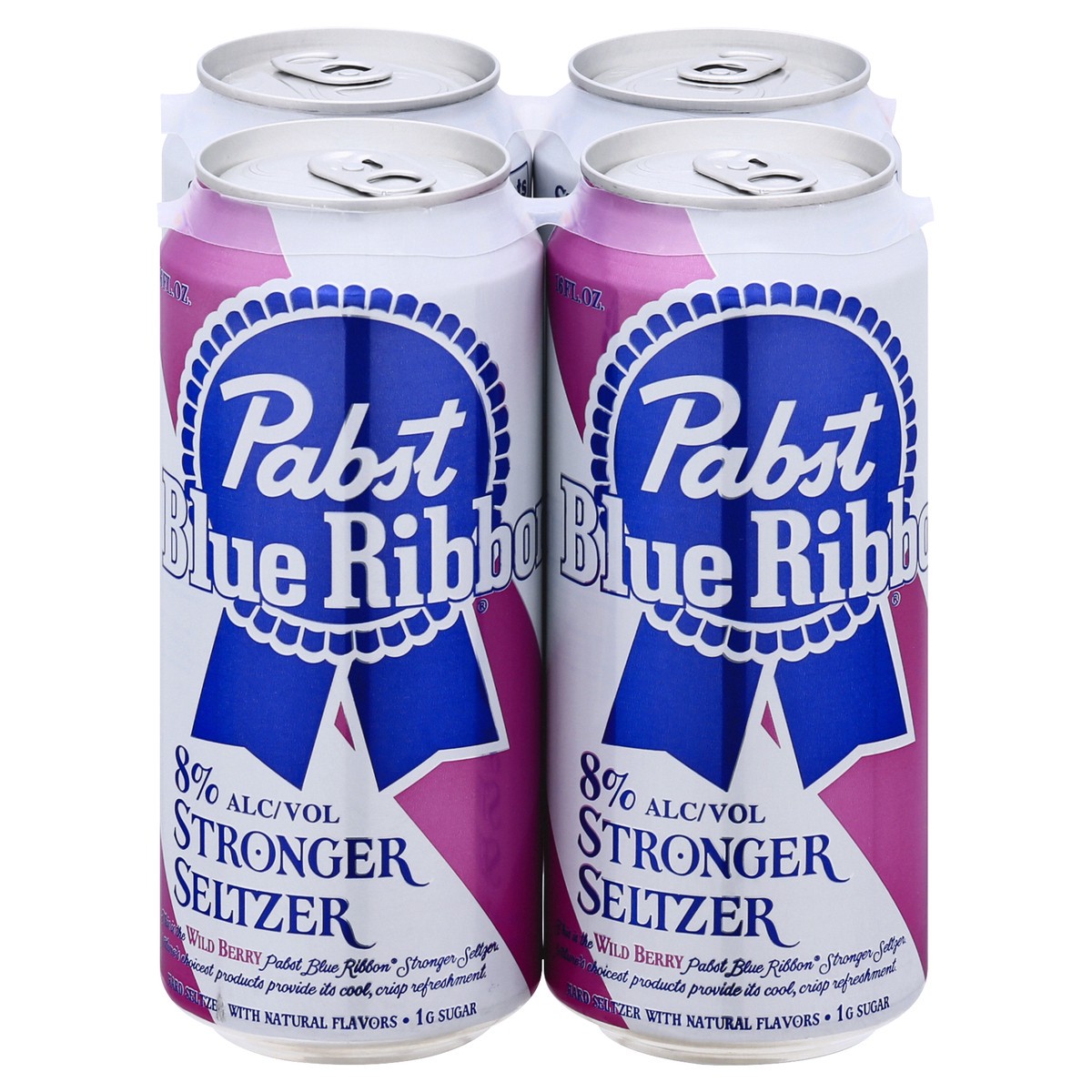 Pabst Beer, Wild Berry, Stronger Seltzer, 4 Pack 4 ct Shipt