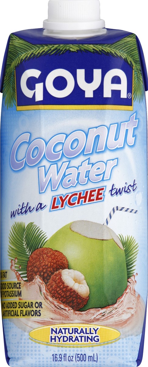 slide 4 of 4, Goya Coconut Water With Lychee - 16.9 fl oz, 16.9 fl oz