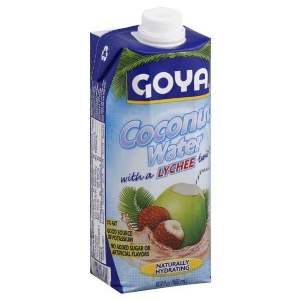 slide 1 of 4, Goya Coconut Water With Lychee - 16.9 fl oz, 16.9 fl oz