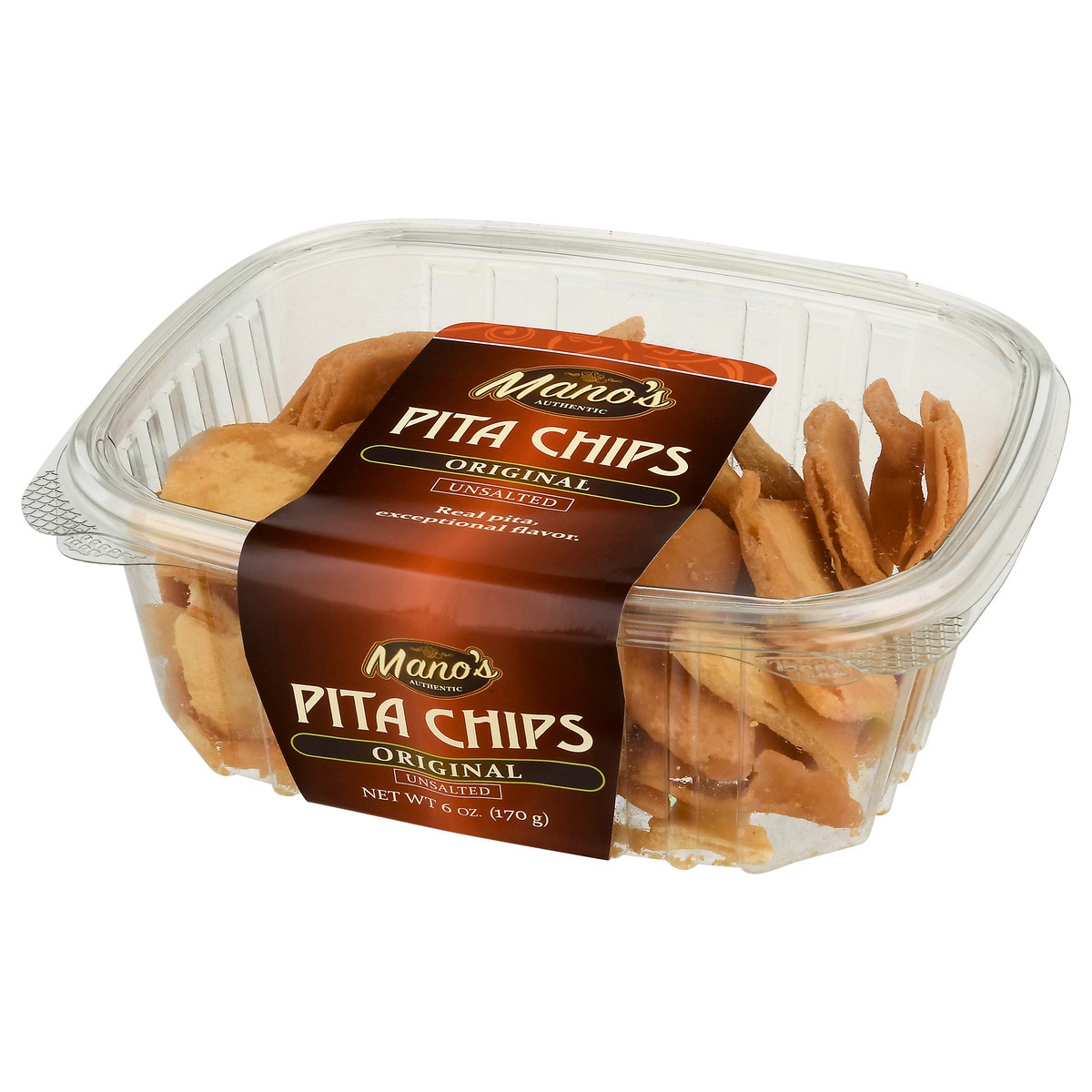slide 14 of 14, Manos Authentic Pita Chips Original 6 Oz, 6 oz