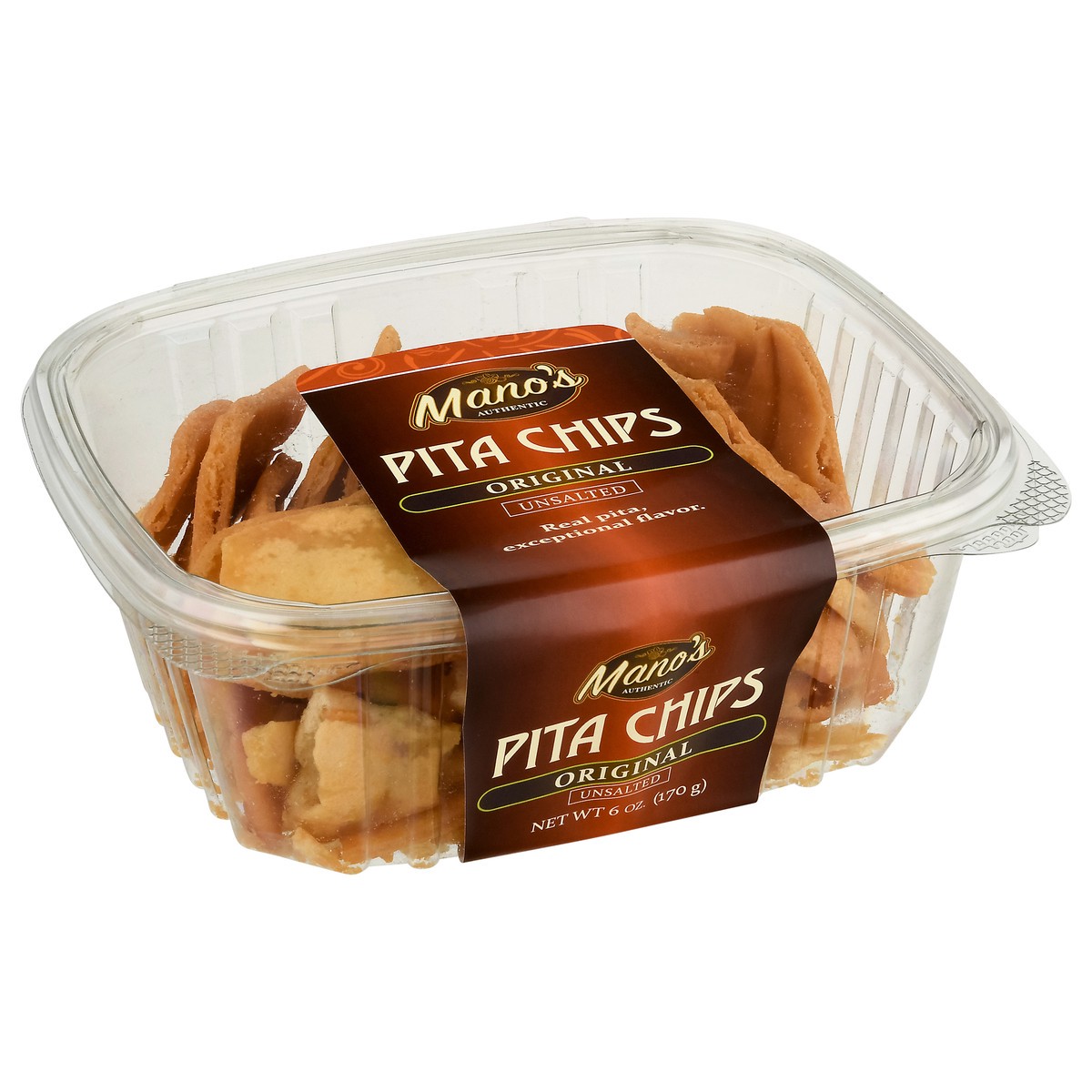 slide 5 of 14, Manos Authentic Pita Chips Original 6 Oz, 6 oz