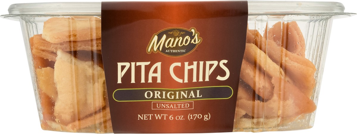 slide 2 of 14, Manos Authentic Pita Chips Original 6 Oz, 6 oz