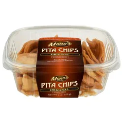 Manos Authentic Pita Chips Original 6 Oz