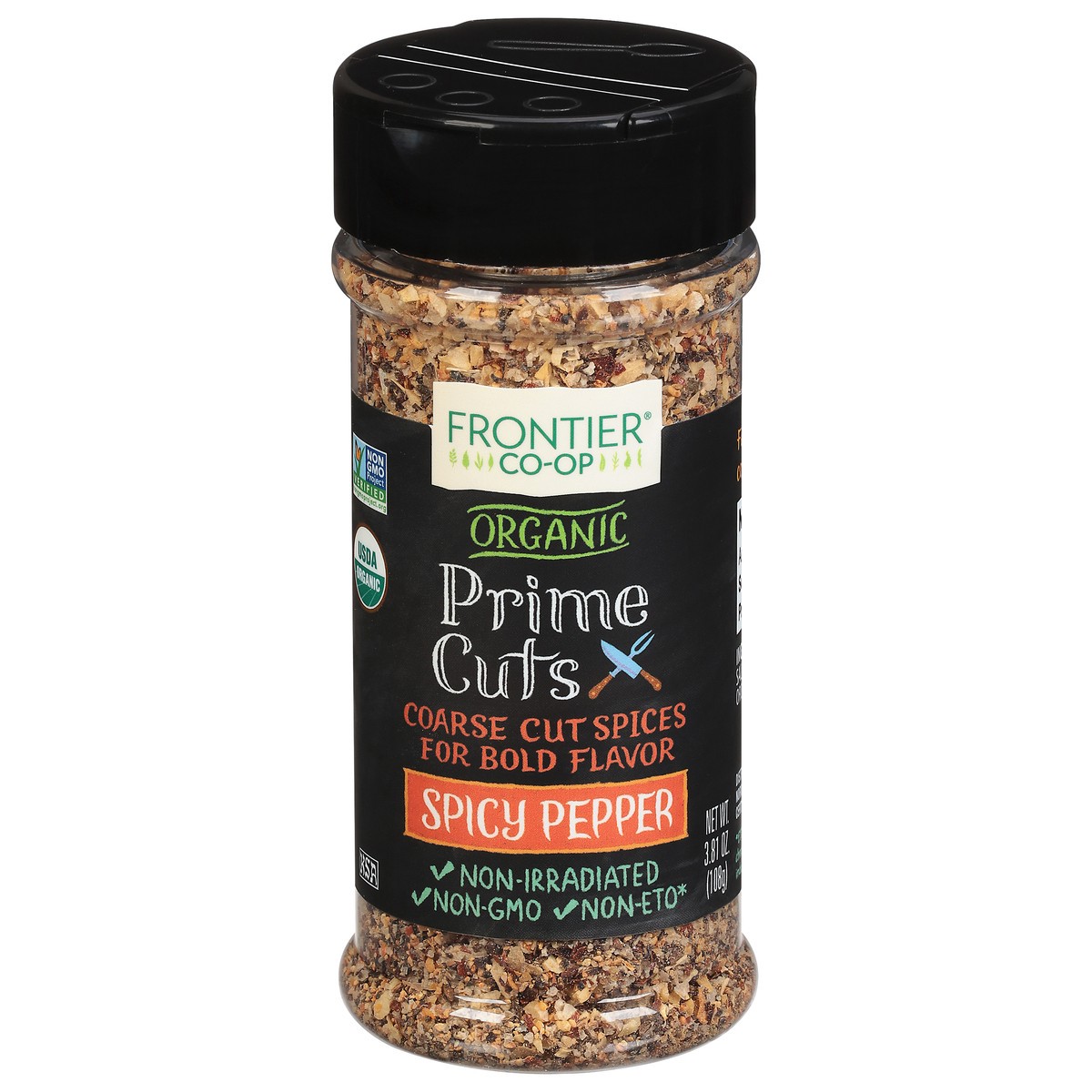 slide 6 of 13, Frontier Co-Op Organic Prime Cuts Organic Spicy Pepper 3.81 oz, 3.81 oz