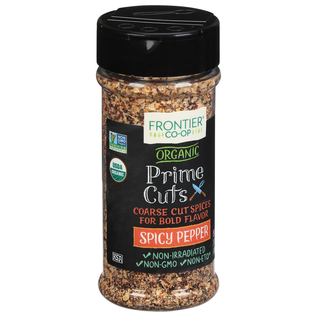 slide 10 of 13, Frontier Co-Op Organic Prime Cuts Organic Spicy Pepper 3.81 oz, 3.81 oz