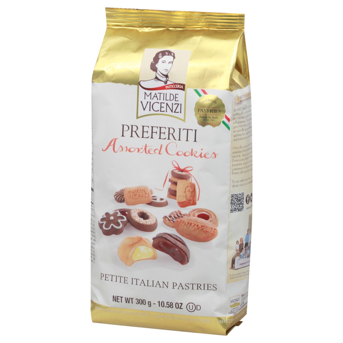 slide 4 of 9, Matilde Vicenzi Assorted Premium Petite Italian Pastries Cookies 10.58 oz, 10.58 oz