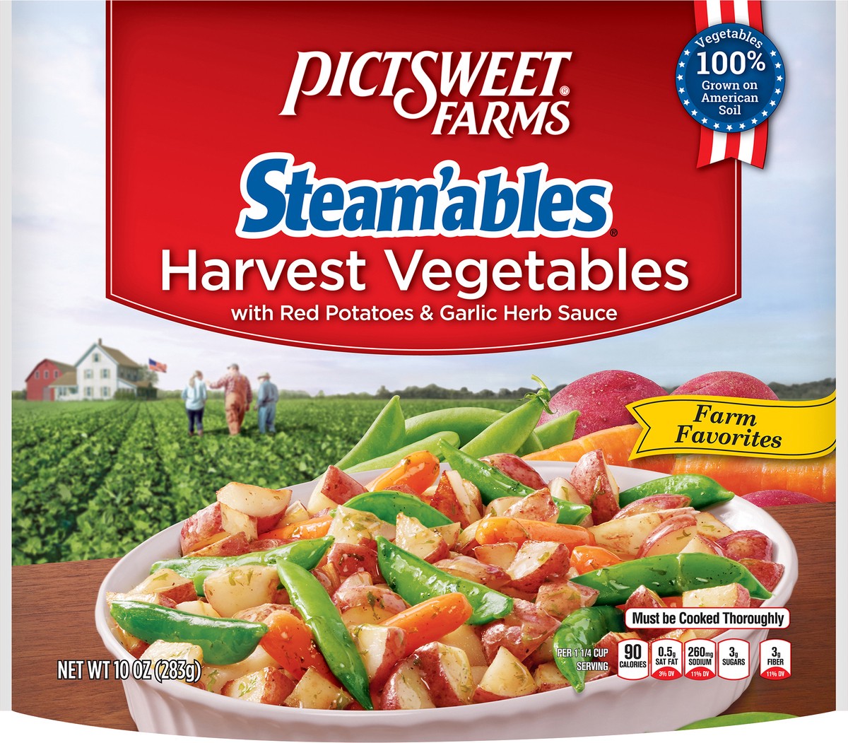 slide 4 of 7, PictSweet Harvest Vegetables, 10 oz