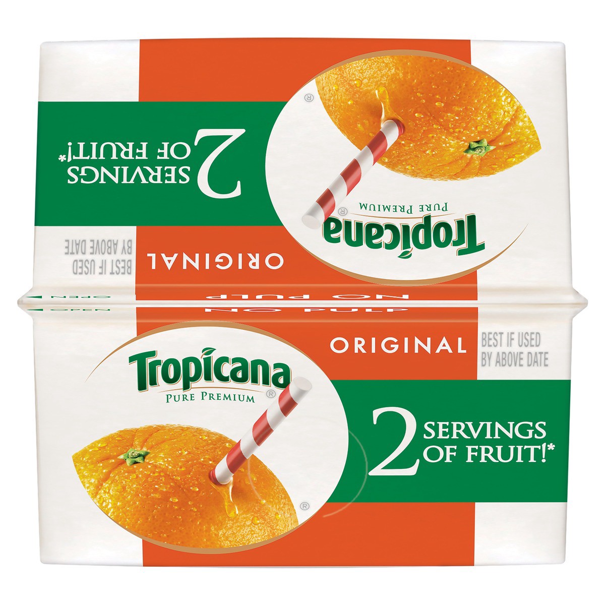 slide 4 of 12, Tropicana 100% Juice, 14 oz