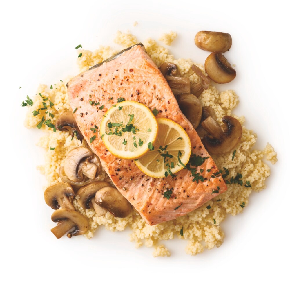 slide 1 of 1, Garlic Ranch Panko Salmon, 1 lb