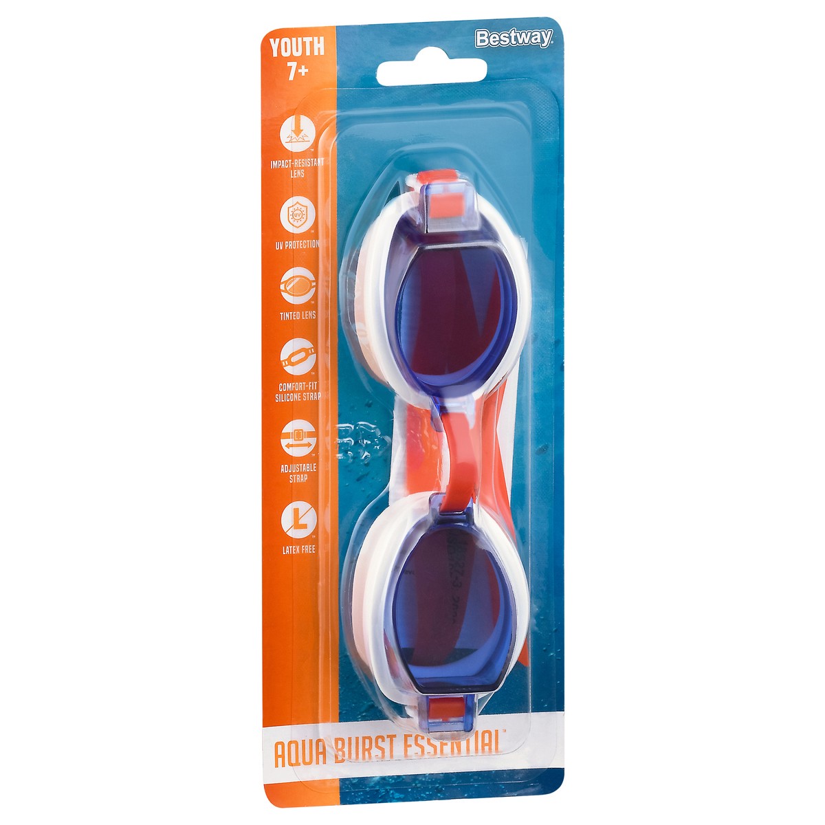 slide 5 of 9, Bestway Goggles, Youth 7+, 1 ct