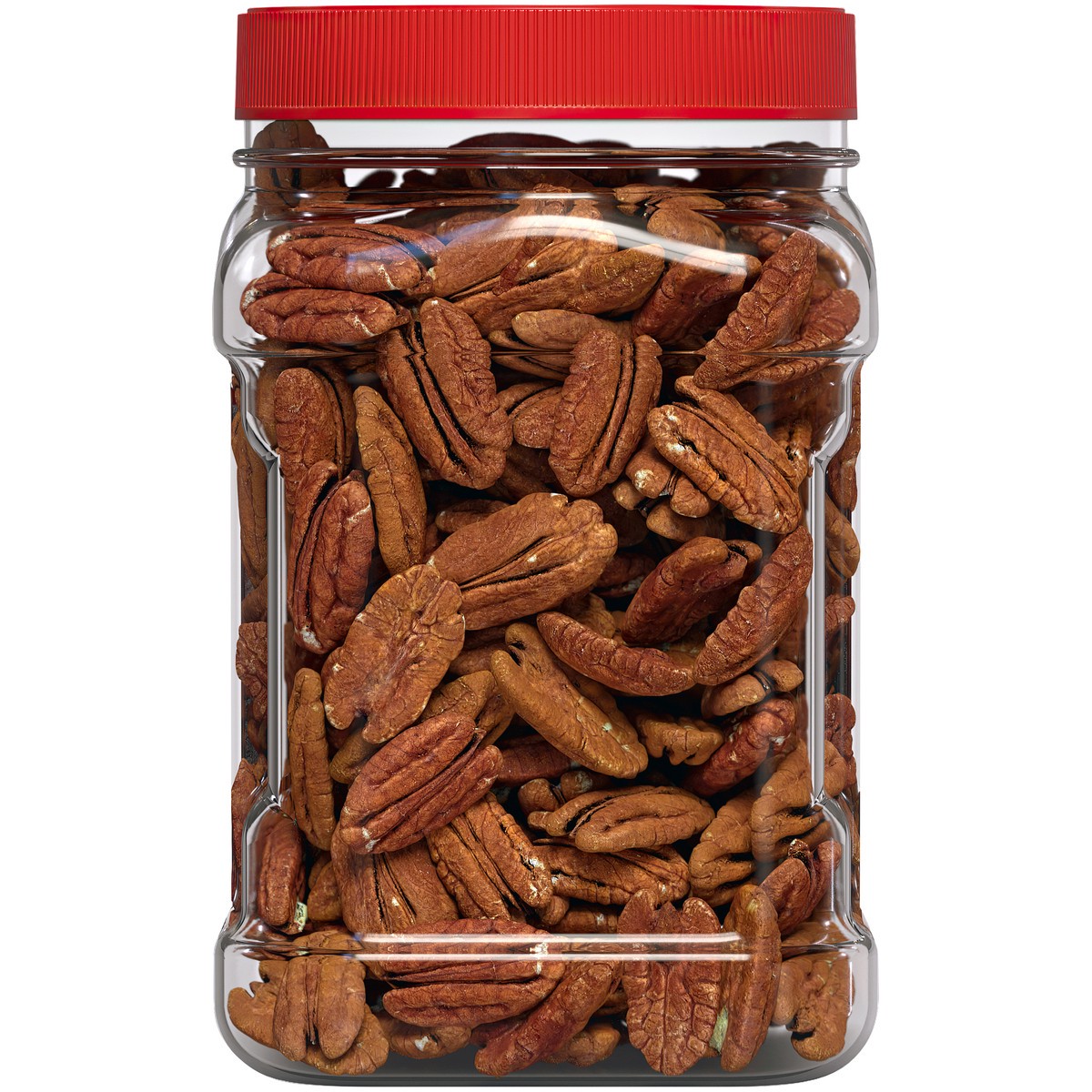 slide 10 of 14, Fisher Oven Roasted Never Fried Mammoth Pecans with Sea Salt 6-17 oz. Jars, 102 oz