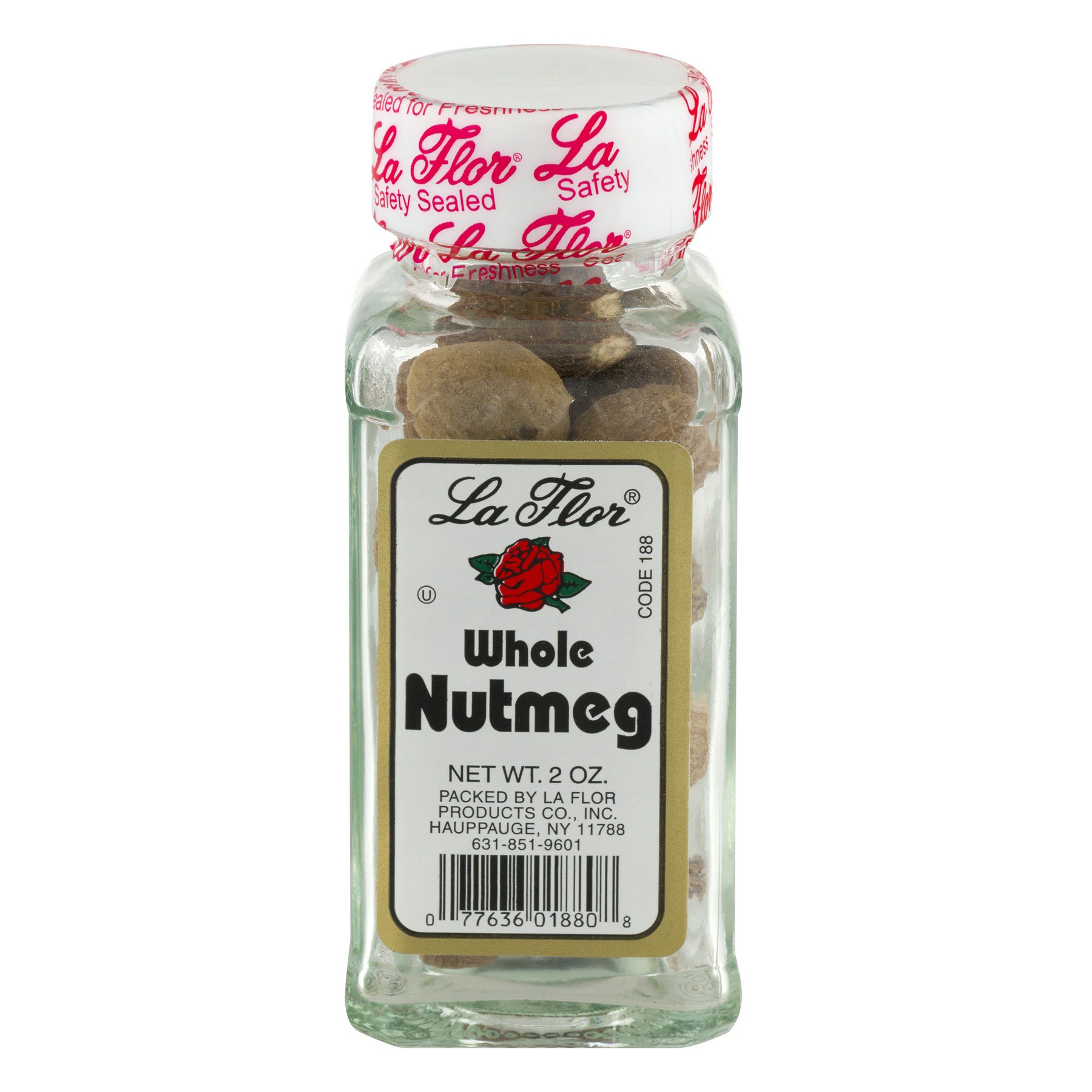 slide 1 of 1, La Flor Nutmeg Whole, 2 oz