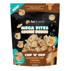 Fat & Weird Mega Bites Cookie Dough - Chocolate Chip Caramel