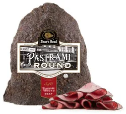 Boar's Head Cap-Off Top Round Pastrami