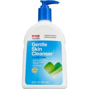 slide 1 of 1, CVS Health Gentle Skin Cleanser All Skin Types, 8 Oz, 1 ct